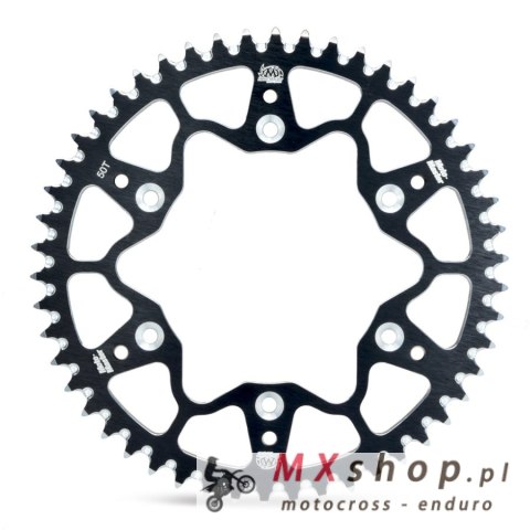 MOTO-MASTER PROMOCJA ZĘBATKA TYLNA ALUMINIOWA T7075 (ERGAL) 270 45 (27045) KOLOR CZARNY YAMAHA YZ/YZF '99-'24 WRF '01-'24 (JTR25