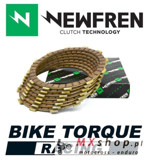 NEWFREN TARCZE SPRZĘGŁOWE RACING APRILIA TUONO V4 1000 '11-'14; TUONO 1100 '15-'24; RSV4 1000/1100 '11-'24