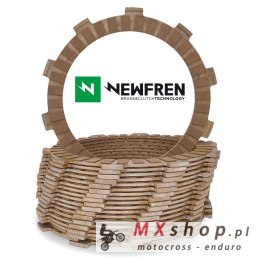 NEWFREN TARCZE SPRZĘGŁOWE Z PRZEKŁADKAMI PRO RACING GAS GAS 200/250/300 EC/MC/MX 2T '97-'19; FSE/FSR 400/450/515 '03-'09; RIEJU 