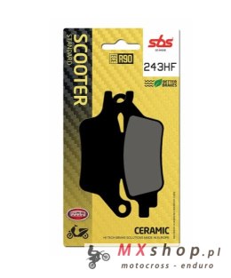 SBS KLOCKI HAMULCOWE KH... STREET STANDART CERAMIC PASUJE DO: YAMAHA CYGNUS RAY-ZR 125 '23-'25 , PRZÓD