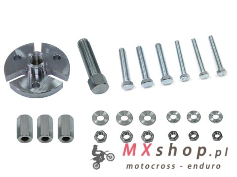 WRENCH HEAD NARZĘDZIA ŚCIĄGACZ MAGNETA UNIWERSALNY NA TRZY OTWORY KPL ZE ŚRUBAMI M6 M8