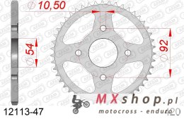 AFAM 2026/04 ZĘBATKA TYLNA 4570 47 YAMAHA TZR 50 / X-POWER '96-'06, MBK X-POWER 50 '00-'06 (JTR1078.47) (ŁAŃC. 420)