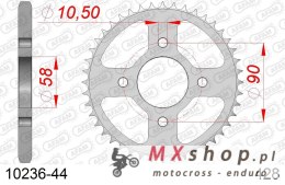 AFAM 2026/04 ZĘBATKA TYLNA 4669 44 HONDA CBR 125 11-17 (JTR1221.44) (ŁAŃC. 428) OTWÓR NA ŚRUBĘ 10,5