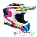 AIROH KASK CROSS / ENDURO / ATV / QUAD AVIATOR ACE 2 SUNRISE GLOSS KOLOR NIEBIESKI/BIAŁY/CZERWONY ROZMIAR M