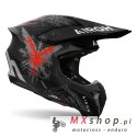 AIROH KASK CROSS / ENDURO / ATV / QUAD TWIST 3 ARCADE MATT KOLOR CZARNY/BIAŁY/SZARY MAT ROZMIAR L