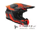AIROH KASK CROSS / ENDURO / ATV / QUAD TWIST 3 DYNASTY ORANGE MATT KOLOR CZARNY MAT/POMARAŃCZOWY ROZMIAR L