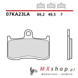 BREMBO 2026/05 KLOCKI HAMULCOWE KH347 SINTER LA (SPIEK METALICZNY) PRZÓD (ECE R90)