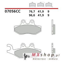 BREMBO 2026/05 KLOCKI HAMULCOWE KH353 SCOOTER CARBON CERAMIC CC (PÓŁMETALICZNE) PRZÓD/TYŁ (ECE R90)