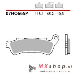 BREMBO 2026/05 KLOCKI HAMULCOWE KH388/2 SINTER SP (SPIEK METALICZNY) TYŁ (ECE R90)