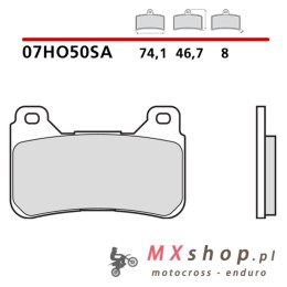 BREMBO 2026/05 KLOCKI HAMULCOWE KH390 SINTER SA (SPIEK METALICZNY) PRZÓD (ECE R90)