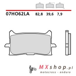 BREMBO 2026/05 KLOCKI HAMULCOWE KH679 SINTER LA (SPIEK METALICZNY) PRZÓD (ECE R90)
