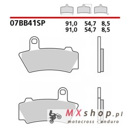 BREMBO 2026/05 KLOCKI HAMULCOWE KH748 SINTER SP (SPIEK METALICZNY) TYŁ (ECE R90)