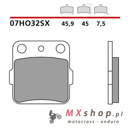 BREMBO 2026/05 KLOCKI HAMULCOWE KH84 OFF ROAD SINTER SD (SPIEK METALICZNY) PRZÓD/TYŁ (ECE R90)