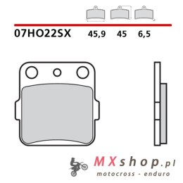 BREMBO 2026/05 KLOCKI HAMULCOWE KH84/3 RACING OFF ROAD SINTER SX (SPIEK METALICZNY) PRZÓD/TYŁ