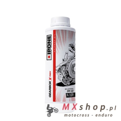 IPONE GEARBOX X-TREM 5W-40 OLEJ PRZEKŁADNIOWY DO SKRZYNI BIEGÓW SYNTHETIC 1L (AKC) (15)