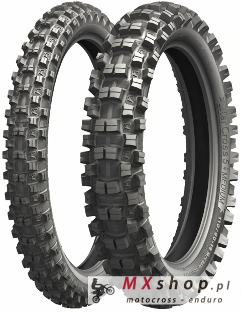 MICHELIN OPONA 90/100-14 STARCROSS 5 MEDIUM 49M TT M/C TYŁ DOT 10/2026