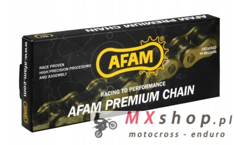 AFAM 2026/04 ŁAŃCUCH NAPĘDOWY ROAD / OFF ROAD A428M 140L (DO 125CCM) (ZAPINKA)