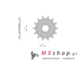 AFAM 2026/06 ZĘBATKA PRZEDNIA 2103 14 YAMAHA YZF 250 '01-'25, WR 250F '01-'25 (ŁAŃC. 520) (JTF1590.14)