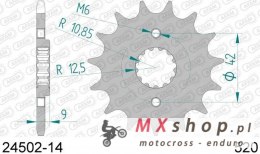 AFAM 2026/06 ZĘBATKA PRZEDNIA 523 14 KAWASAKI EL 250/252 '88-'03, KLX 250 S '09-'15, KLR 250/600 (-1) (ŁAŃC. 520) (JTF516.14)