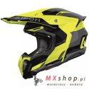 AIROH KASK CROSS / ENDURO / ATV / QUAD TWIST 3 FANCY YELLOW GLOSS KOLOR CZARNY/SZARY/ŻÓŁTY FLUO ROZMIAR M