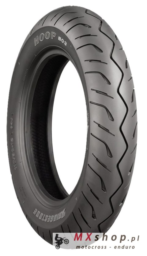 BRIDGESTONE OPONA 120/80-14 HOOP B03 58S TL HONDA SILVER WING PRZÓD DOT 07/2026