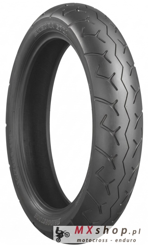BRIDGESTONE OPONA 130/70-18 EXEDRA G701 63H TL TJ PRZÓD DOT 10/2026