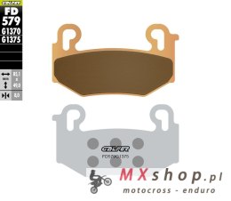 GALFER KLOCKI HAMULCOWE KH779 SPIEK METALICZNY (ZŁOTE) SPORT BMW R 1300GS '23-'25, R 1300GS TRIPLE BLACK '23-'25; R 1300GS TROPH