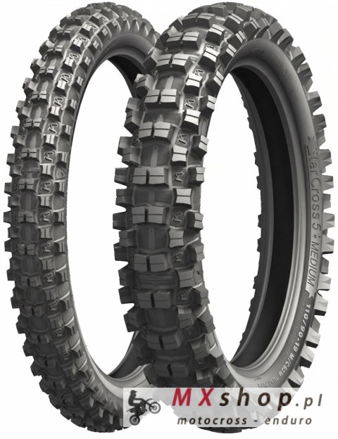 MICHELIN OPONA 70/100-17 STARCROSS 5 MEDIUM 40M TT M/C PRZÓD DOT 15/2026