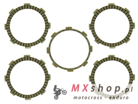 PSYCHIC TARCZE SPRZĘGŁOWE KAWASAKI KLX 125C/D/L`10-16, KTM 125 DUKE`11-15, RC`14-15 (EBS4522)
