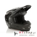 6D HELMETS KASK CROSS/ENDURO MODEL ATR-3 SOLID GLOSS BLACK FIM (FRHPhe-02) KOLOR CZARNY/SZARY ROZMIAR L