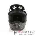 6D HELMETS KASK CROSS/ENDURO MODEL ATR-3 SOLID GLOSS BLACK FIM (FRHPhe-02) KOLOR CZARNY/SZARY ROZMIAR L