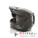 6D HELMETS KASK CROSS/ENDURO MODEL ATR-3 SOLID GLOSS BLACK FIM (FRHPhe-02) KOLOR CZARNY/SZARY ROZMIAR L