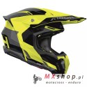 AIROH KASK CROSS / ENDURO / ATV / QUAD TWIST 3 FANCY YELLOW GLOSS KOLOR CZARNY/SZARY/ŻÓŁTY FLUO ROZMIAR L