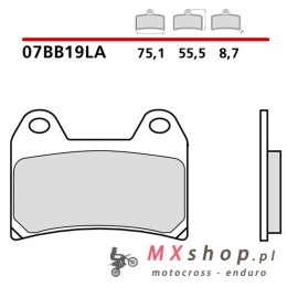 BREMBO 2026/05 KLOCKI HAMULCOWE KH244 ROAD SINTER LA (SPIEK METALICZNY) (ECE R90)