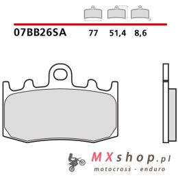 BREMBO 2026/05 KLOCKI HAMULCOWE KH335 ROAD SINTER SA (SPIEK METALICZNY) (ECE R90)