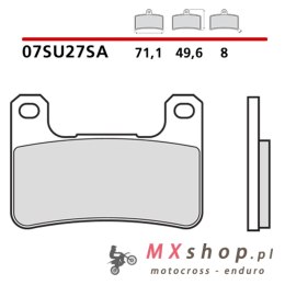 BREMBO 2026/05 KLOCKI HAMULCOWE KH379 ROAD SINTER SA (SPIEK METALICZNY) (ECE R90)