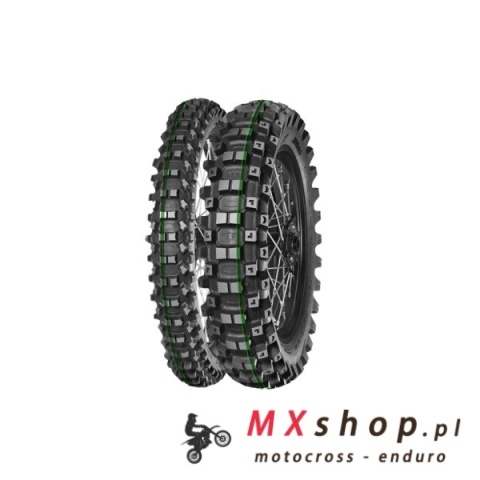 MITAS OPONA 120/100-18 TERRA FORCE-EX MH SUPER LIGHT 68M TT TYŁ (ZIELONY PASEK) DOT 21/2026 (460116) (ZAMIENNIK:70000304)