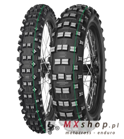 MITAS OPONA 140/80-18 TERRA FORCE-EF 70R ULTRA LIGHT (ZIELONY PASEK) TT TYŁ DOT 17/2026