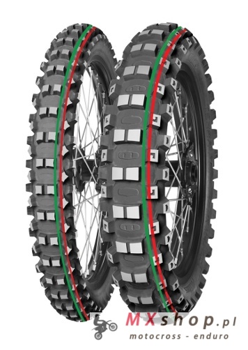 MITAS OPONA 70/100-17 TERRA FORCE-MX MH 40M (CZERWONO-ZIELONY PASEK) TT PRZÓD DOT 2026 (DOT:JVDS) (460066) (ZAMIENNIK:70000119)
