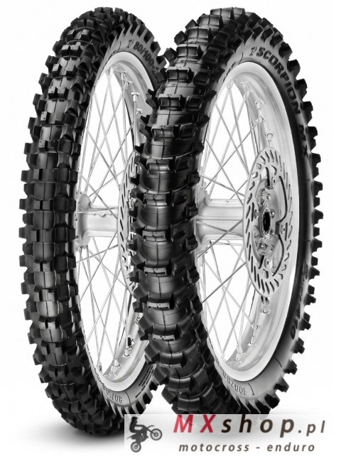 PIRELLI OPONA 120/90-18 SCORPION MX SOFT NHS 65M TT TYŁ DOT 26/2026