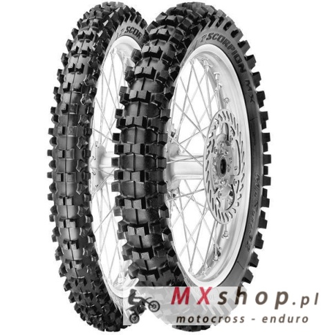 PIRELLI OPONA 90/100-21 SCORPION MX32 MID SOFT 57M M+S TT PRZÓD DOT 26/2026