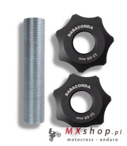 RABACONDA UNIWERSALNY ADAPTER DO DUŻYCH PIAST 32-68MM (UNIVERSAL BIG HUB ADAPTER (32-68MM FOR STREET BIKE TIRE CZANGER)