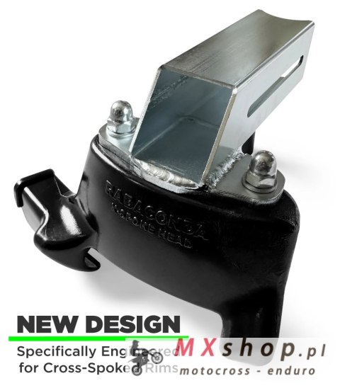 RABACONDA ZESTAW GŁOWICA TYPU ''DUCK HEAD'' (DUCK HEAD KIT FOR CROSS-SPOKEW WHEELE FOR STREET BIKE TYRE CHANGER)
