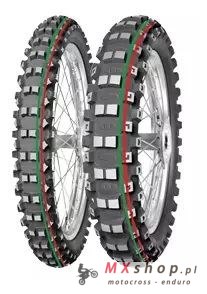 Opona Mitas 110/100-18 Terra Force MX-MH (czerwony/zielony pasek) mediu/hard 64M TT TYŁ DOT 2022