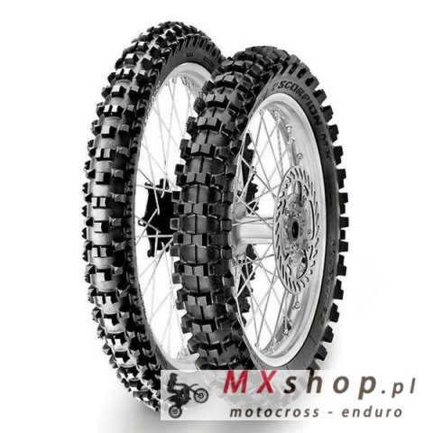 Opona Pirelli 100/90-19 Scorpion MX32 Mid Soft 57M TT TYŁ DOT 2023