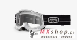 100 PROCENT NOWOŚĆ GOGLE ACCURI 2 GOGGLE BOWEN - CLEAR LENS - SZYBKA PRZEŻROCZYSTA