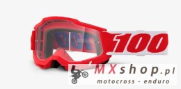 100 PROCENT NOWOŚĆ GOGLE ACCURI 2 GOGGLE RD001 - CLEAR LENS - SZYBKA PRZEŻROCZYSTA