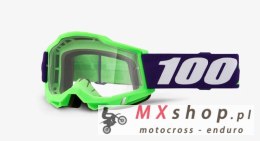 100 PROCENT NOWOŚĆ GOGLE ACCURI 2 GOGGLE SATISFY - CLEAR LENS - SZYBKA PRZEŻROCZYSTA