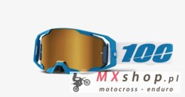 100 PROCENT NOWOŚĆ GOGLE ARMATIC GOGGLE TUCKWELL - TRUE GOLD MIRROR LENS - SZYBKA ZŁOTE LUSTRO