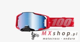 100 PROCENT NOWOŚĆ GOGLE ARMEGA GOGGLE M1 - BLUE MIRROR LENS - SZYBKA NIEBIESKIE LUSTRO